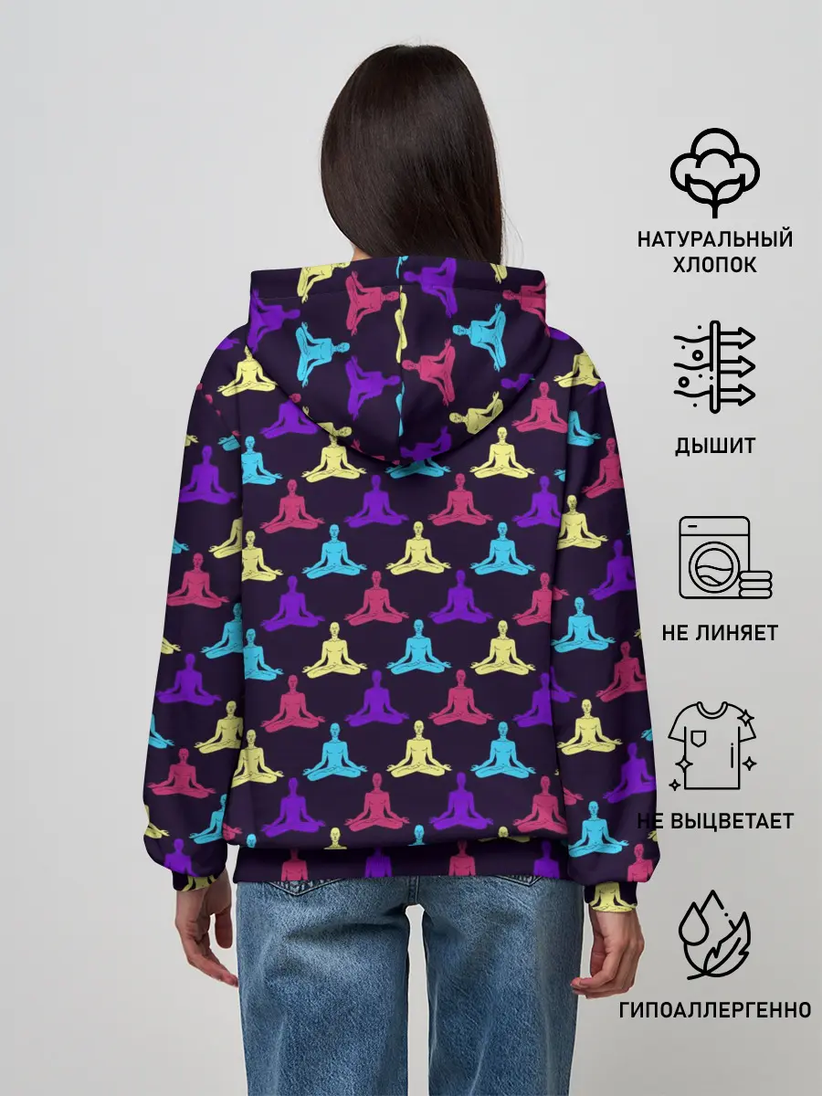 Женское худи / Йога