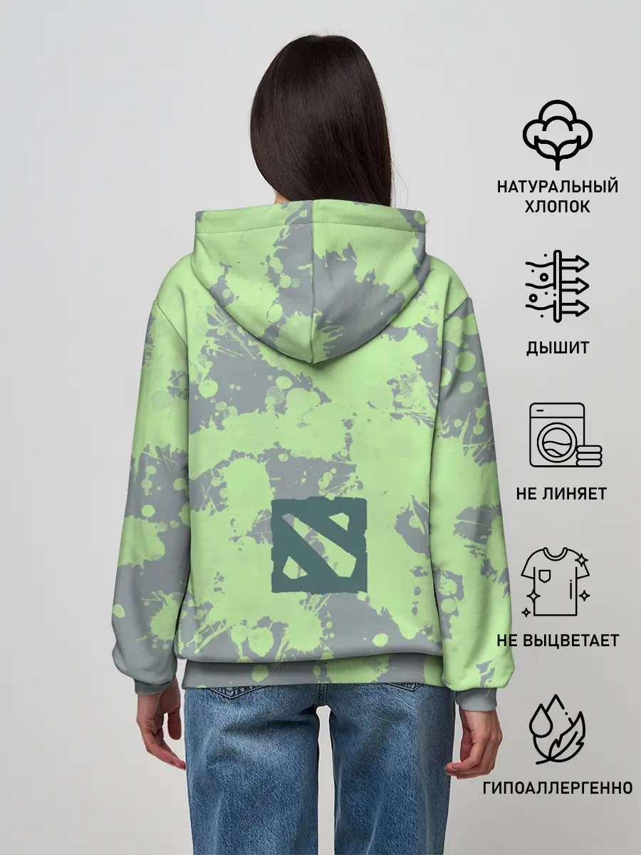 Женское худи / Визаж | Dota 2