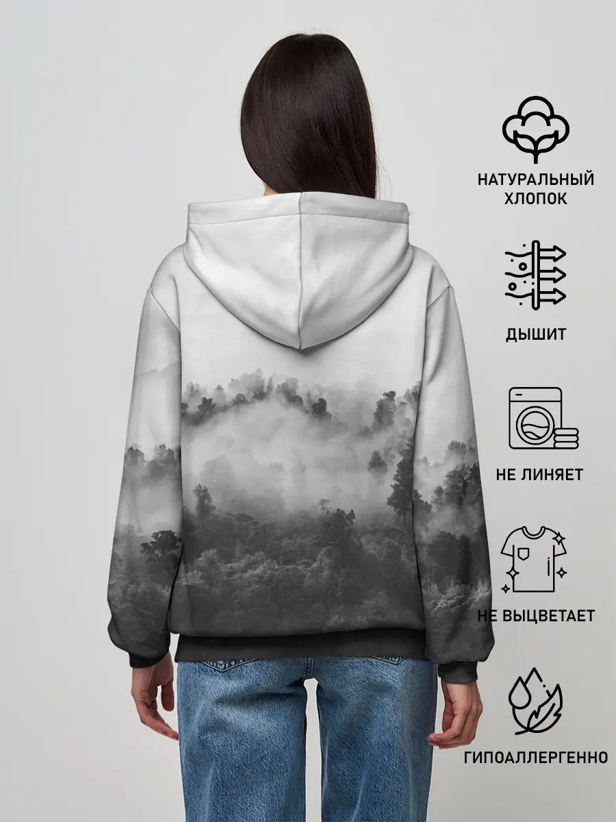 Женское худи / Лес
