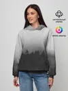 Женское худи / Туманный лес
