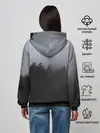 Женское худи / Лес в дыму