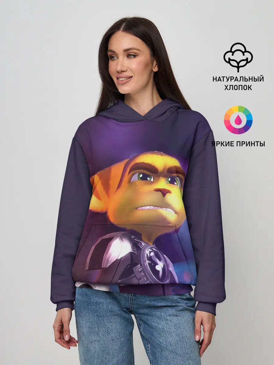 Женское худи / Рэтчет и Кланr