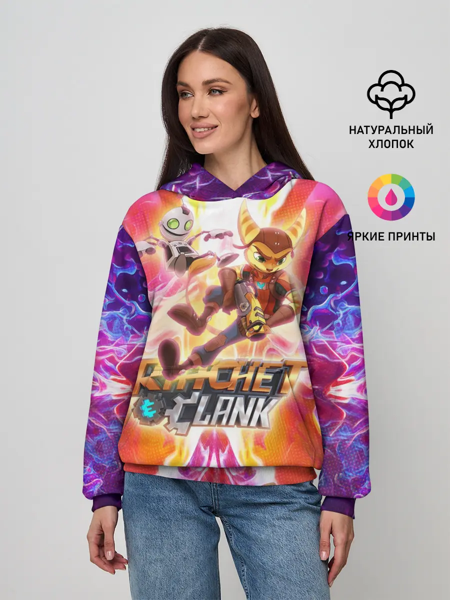 Женское худи / Рэтчет и Кланr игра