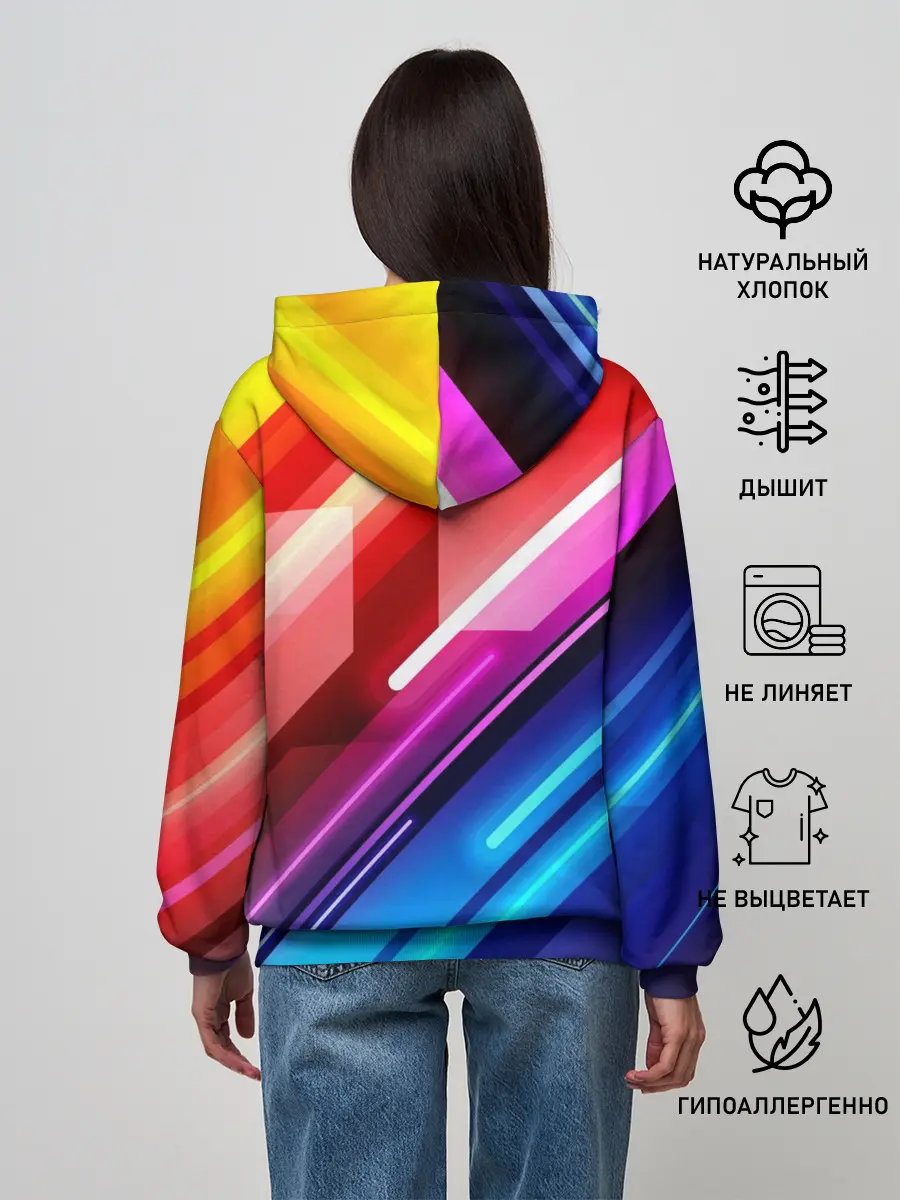 Женское худи / НЕОН