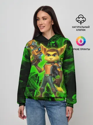 Женское худи / Рэтчет и Кланr