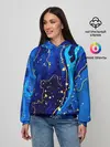 Женское худи / СИНИЙ ГРАНИТ