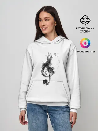 Женское худи / Ключ из дыма