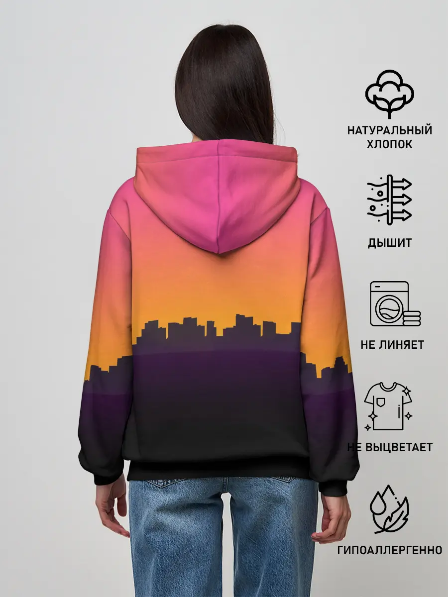 Женское худи / Grand Theft Auto vice