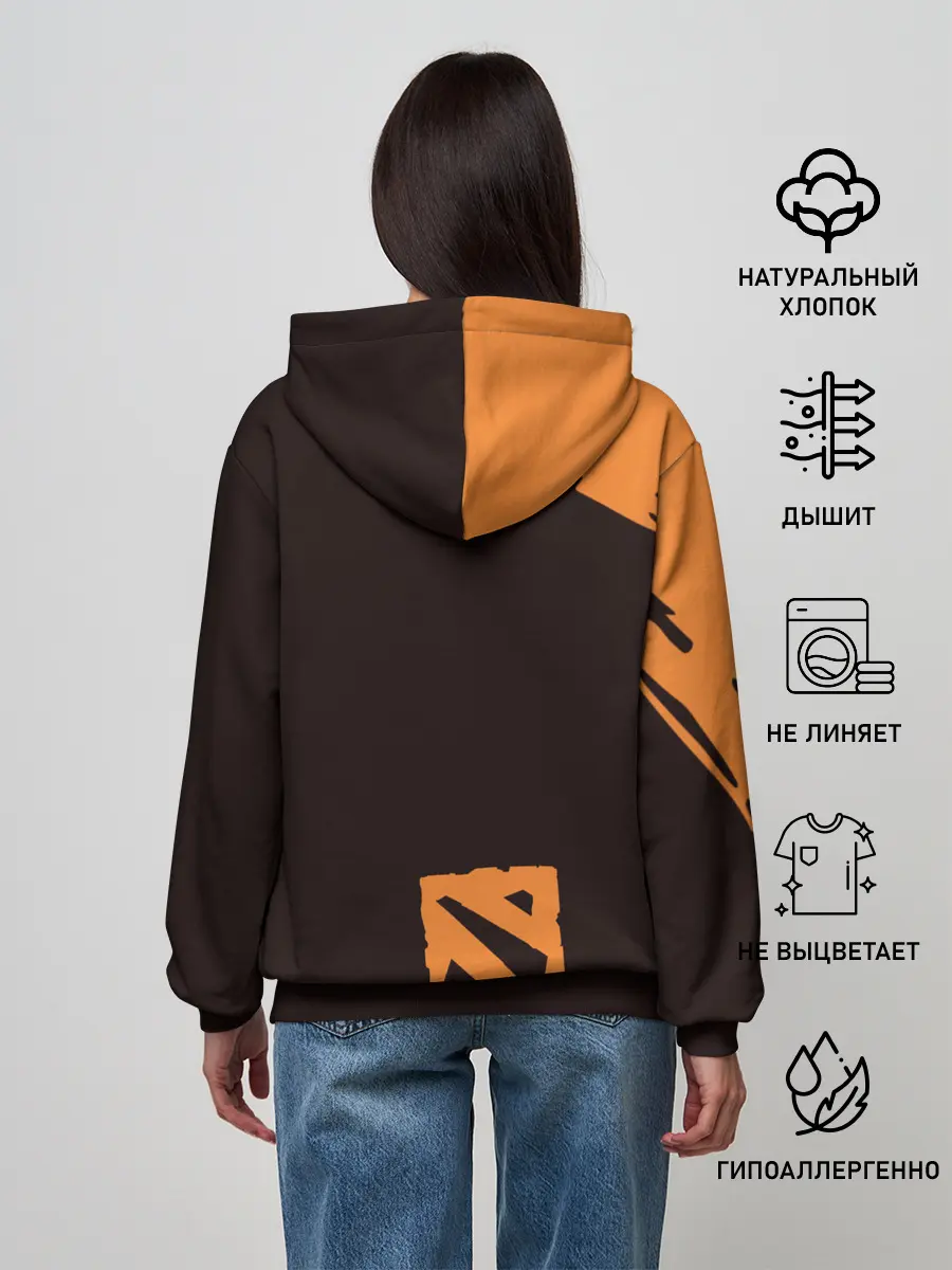 Женское худи / Огр | Dota 2