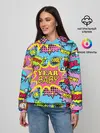 Женское худи / Year baby Pop art print