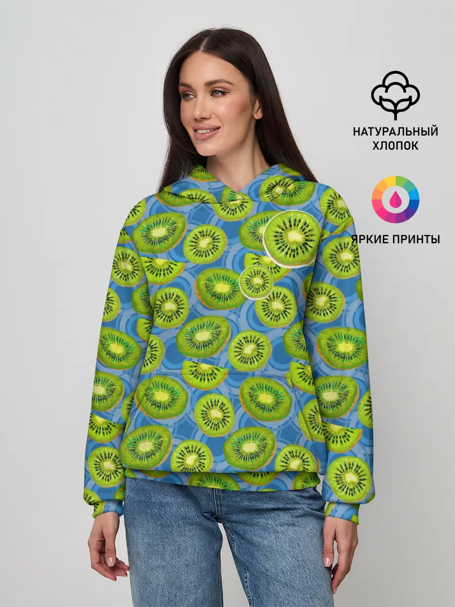 Женское худи / Киви