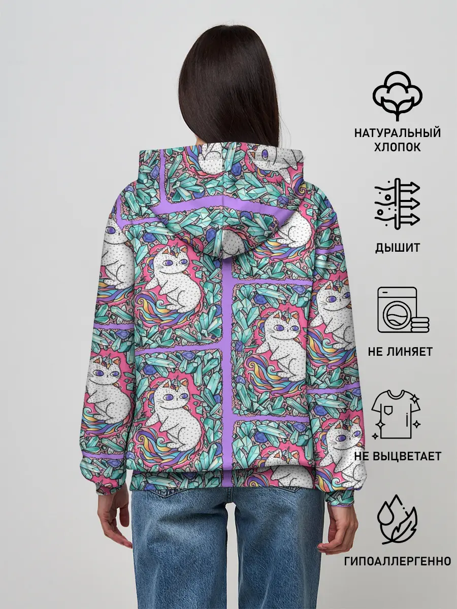 Женское худи / Маленькие Единорожки