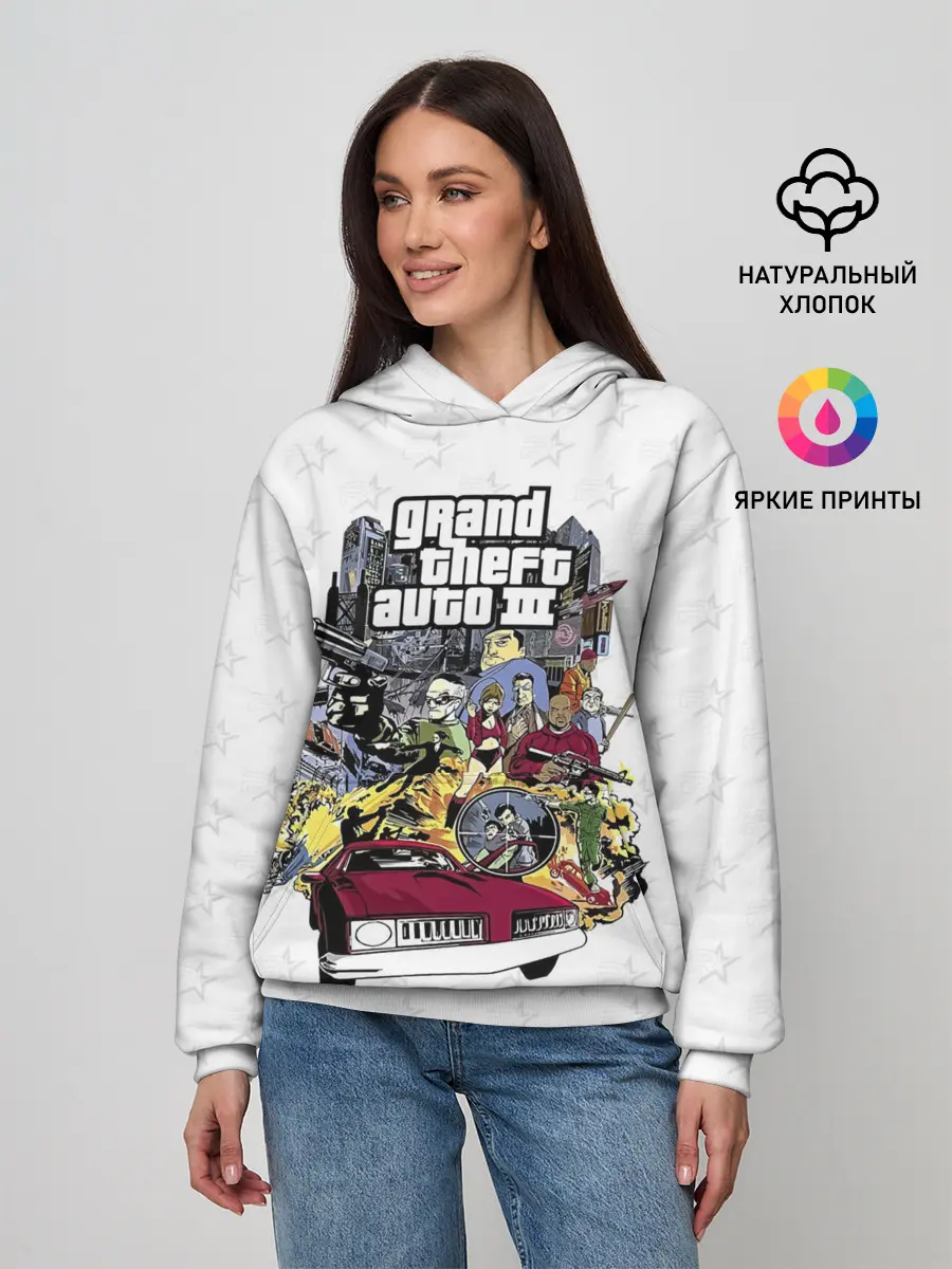 Женское худи / Grand Theft Auto iii