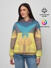 Женское худи / Абстрактная Геометрия