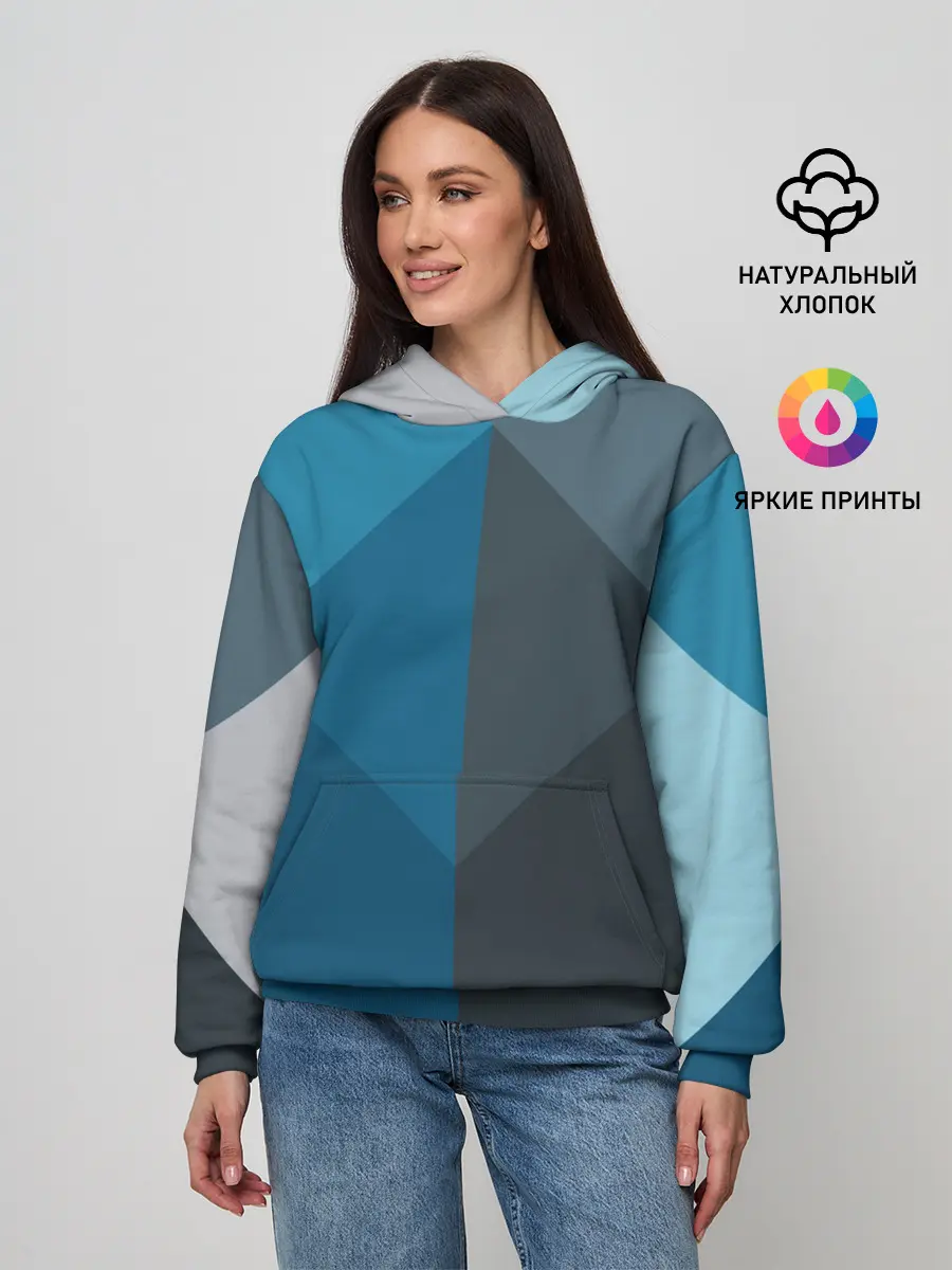 Женское худи / Геометрия