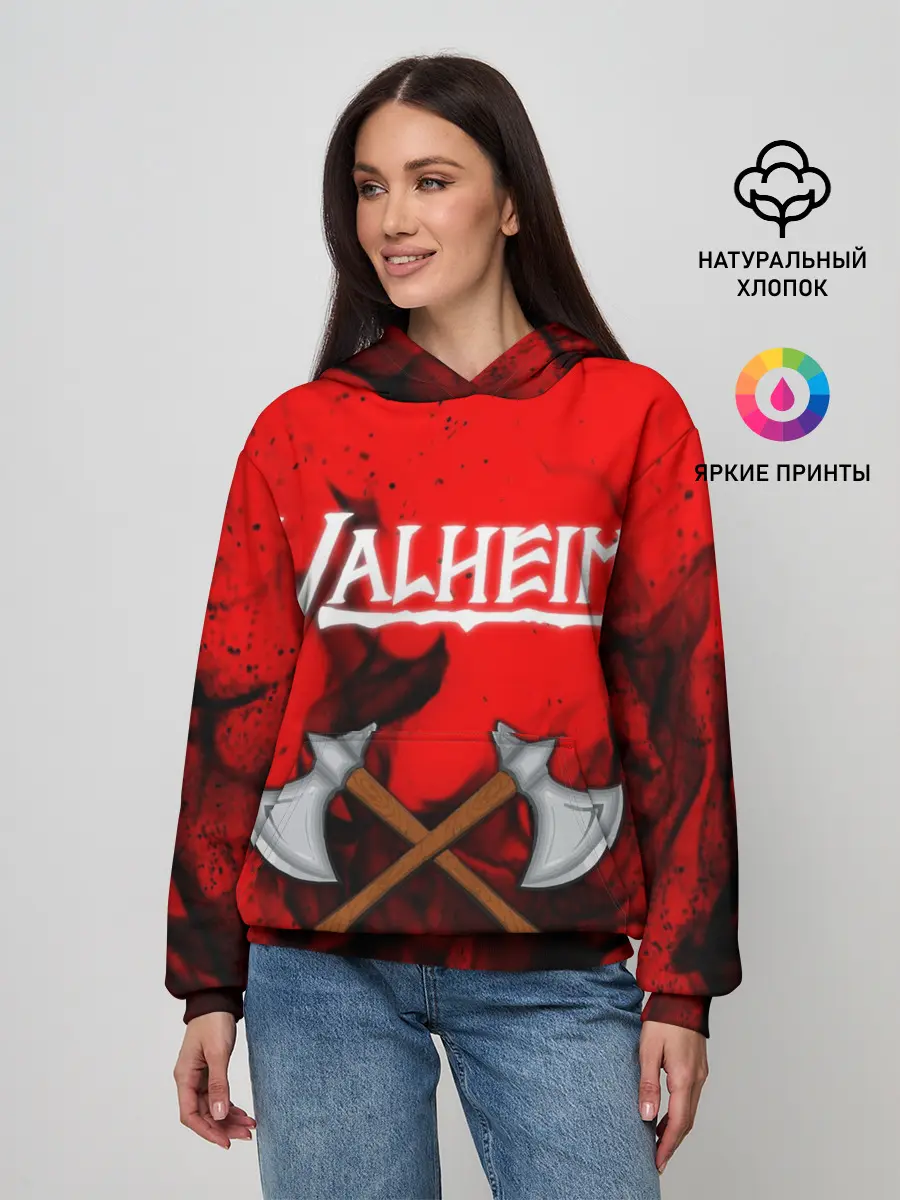 Женское худи / VALHEIM