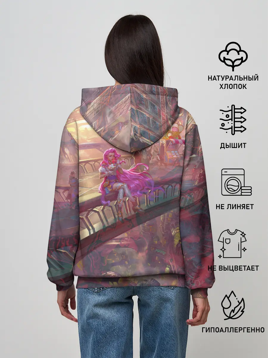 Женское худи / Красотка | LOL