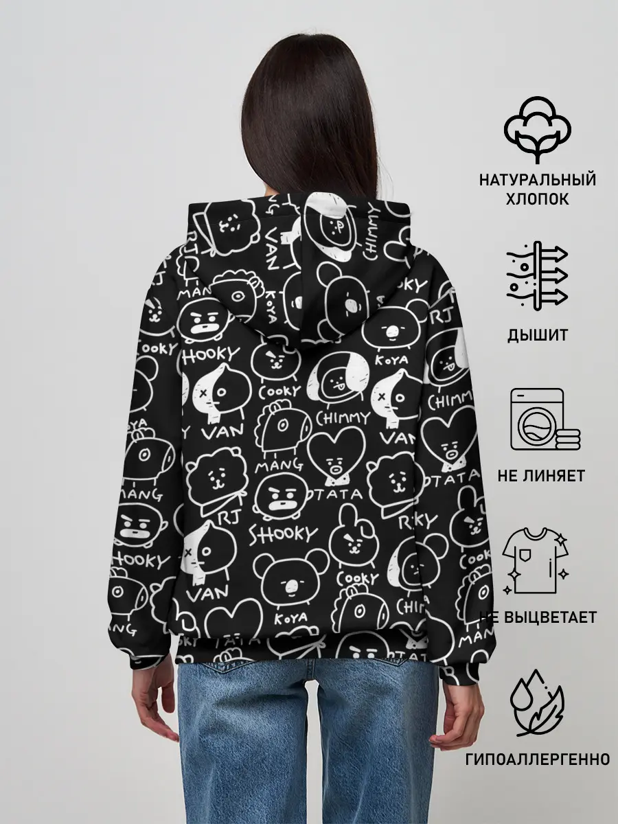 Женское худи / BTS | BT21