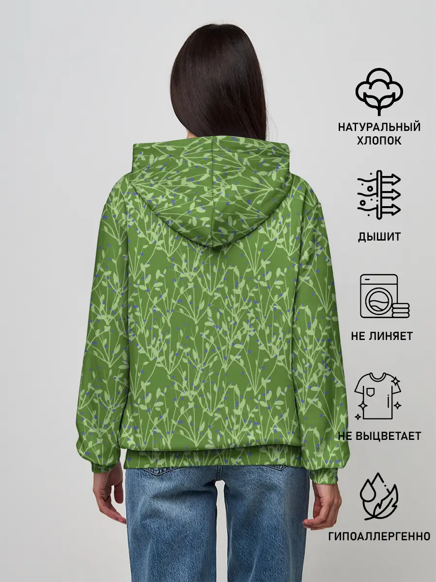 Женское худи / Черника