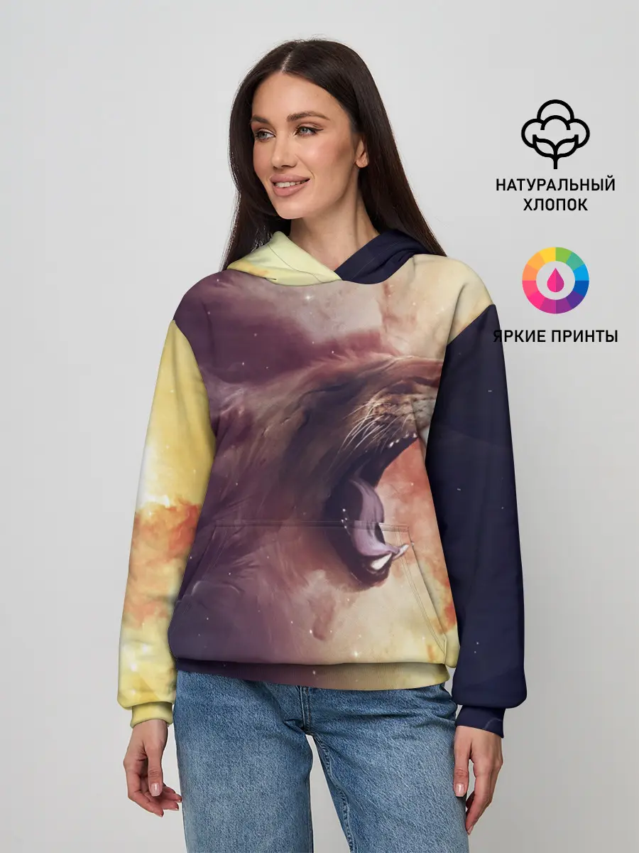 Женское худи / TIGER ROAR