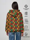 Женское худи / Узор коренных индейцев америки