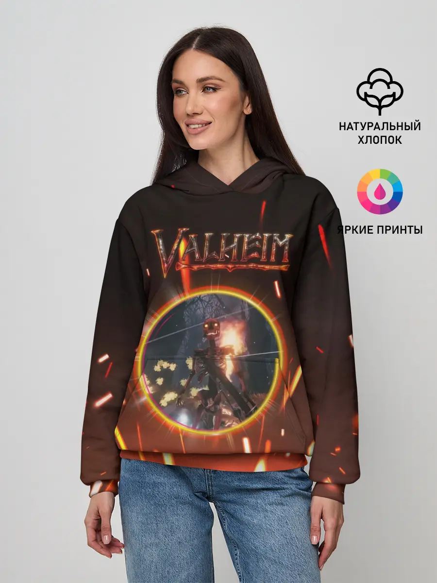 Женское худи / Скелет из Вальхейма