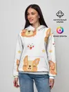 Женское худи / Милый Корги