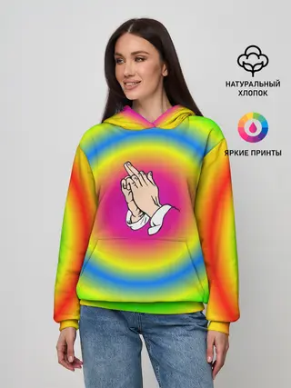 Женское худи / bright print