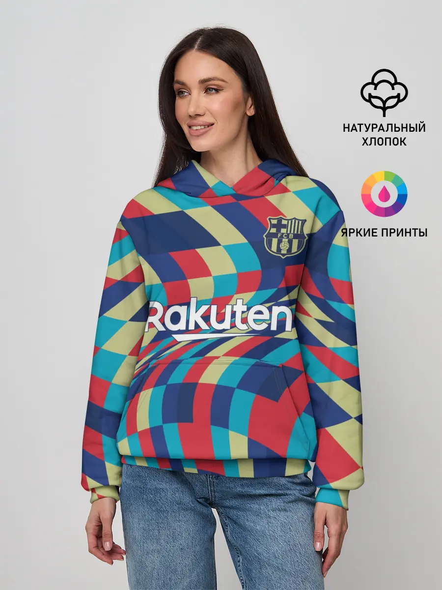 Женское худи / FC Barcelona | La Liga Pre-Match