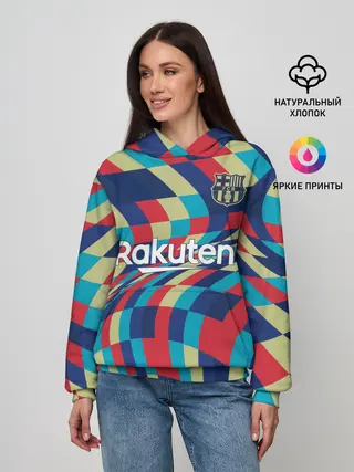 Женское худи / FC Barcelona | La Liga Pre-Match