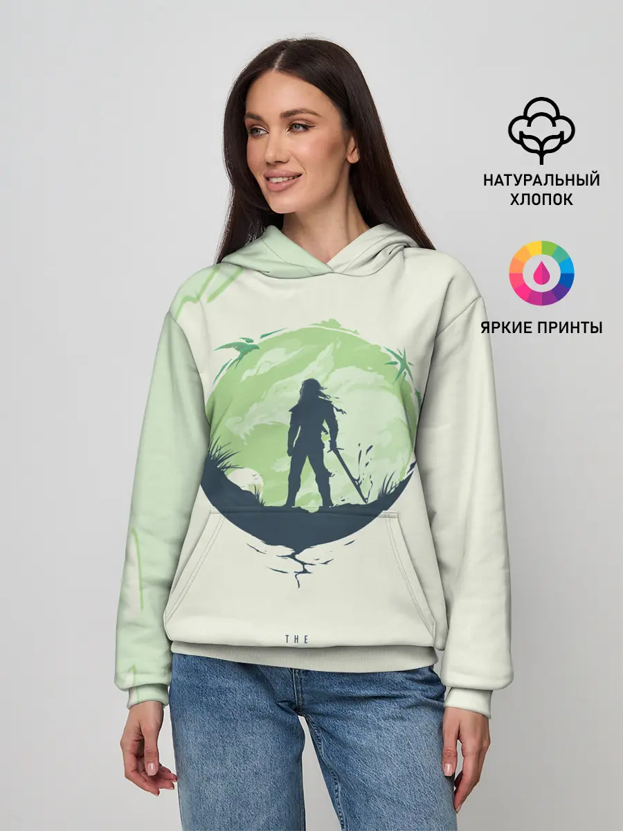 Женское худи / Школа волка