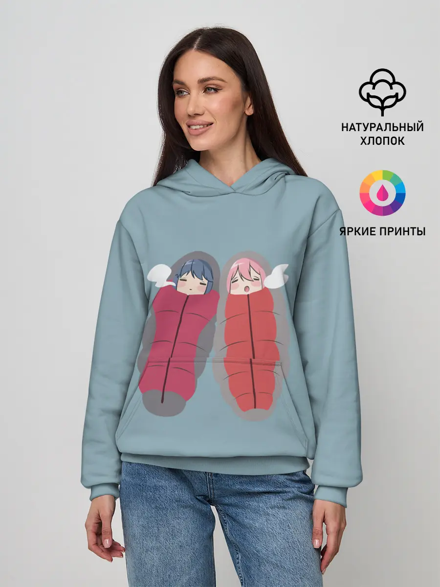 Женское худи / Аниме про лагерь
