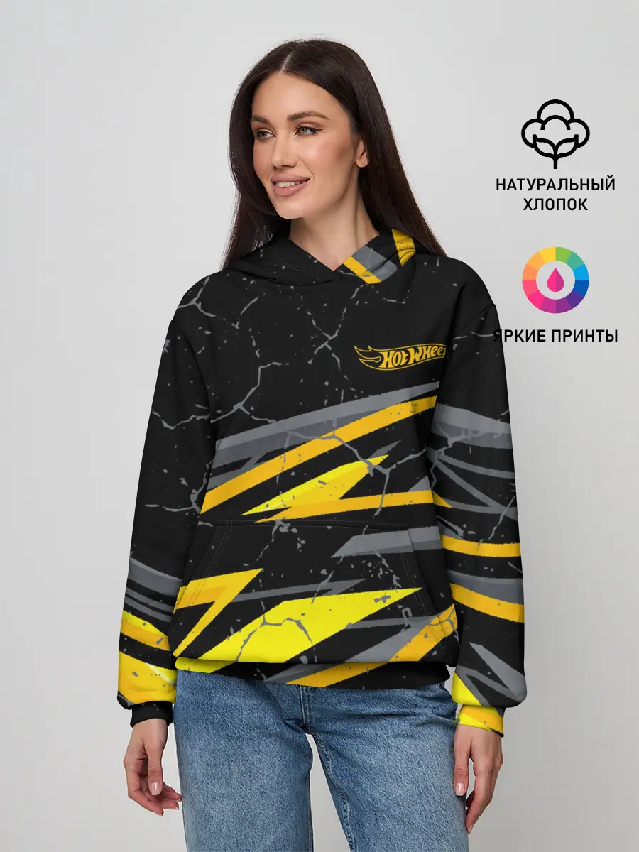 Женское худи / Hot Wheels