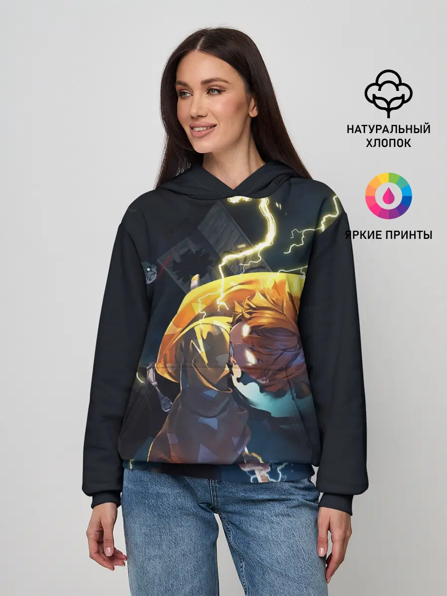 Женское худи / ЗЕНИЦУ АКАЦУМА | ZENITSU