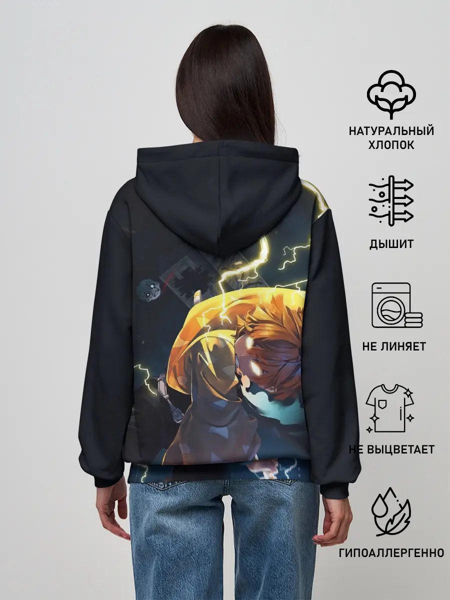 Женское худи / ЗЕНИЦУ АКАЦУМА | ZENITSU