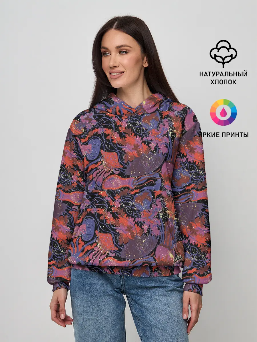 Женское худи / Медузы