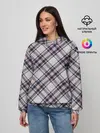 Женское худи / Текстура в клетку