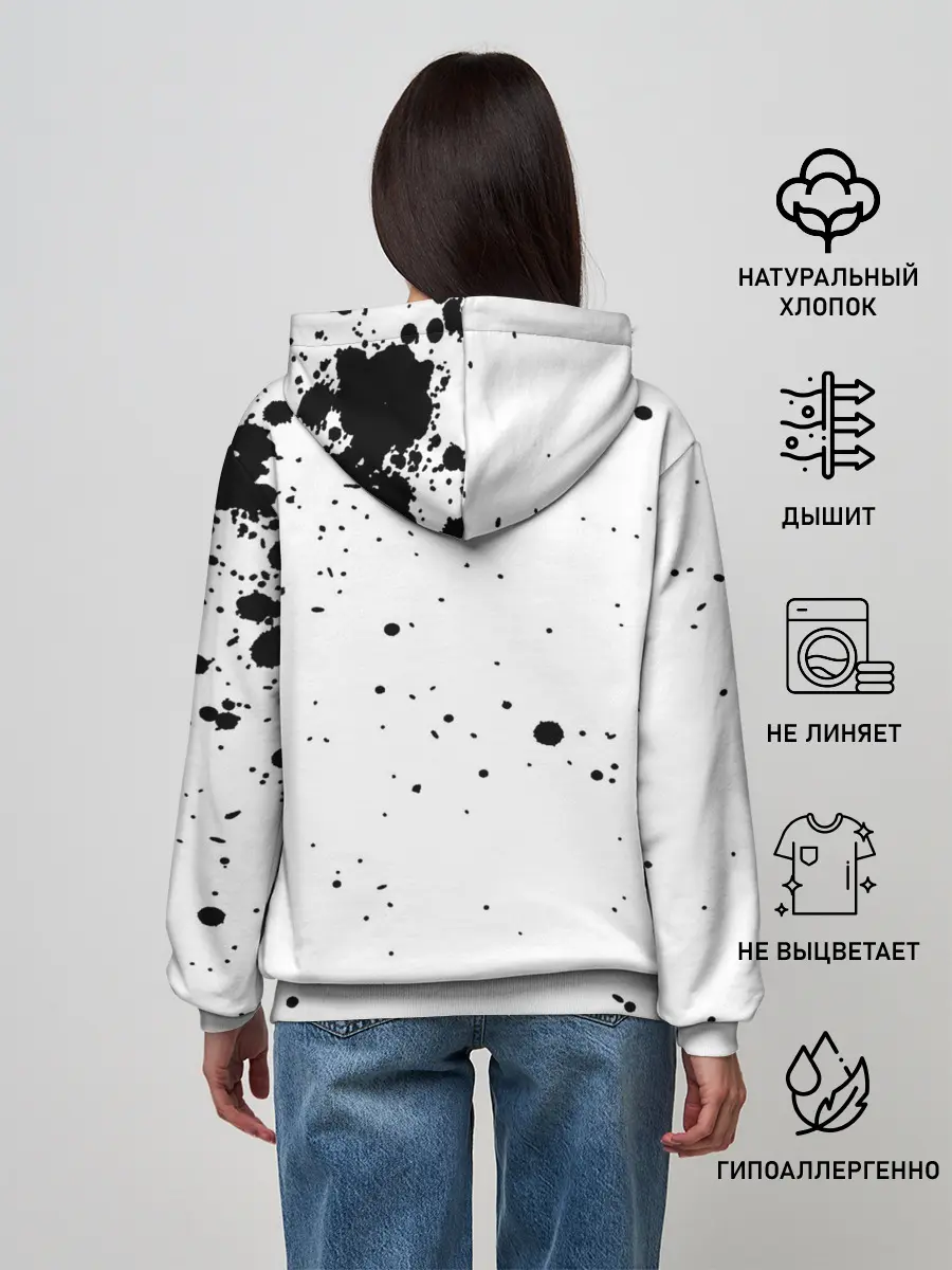 Женское худи / Токийский гуль голова