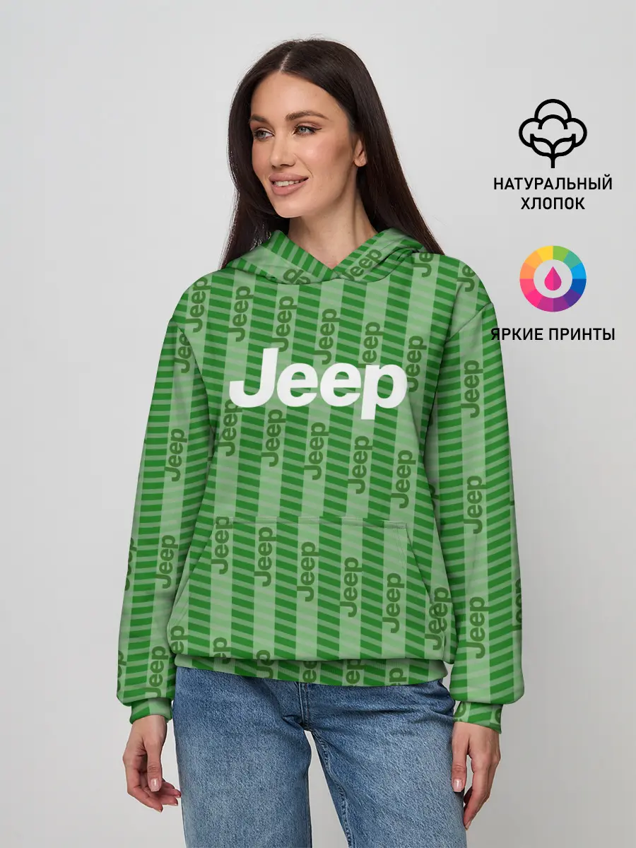 Женское худи / Jeep