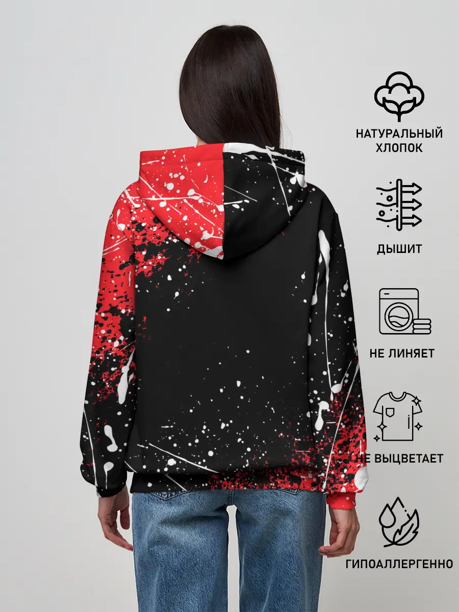 Женское худи / САКУРА | SAKURA | ВИШНЯ