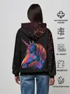 Женское худи / ЕДИНОРОГ | UNICORN RAINBOW