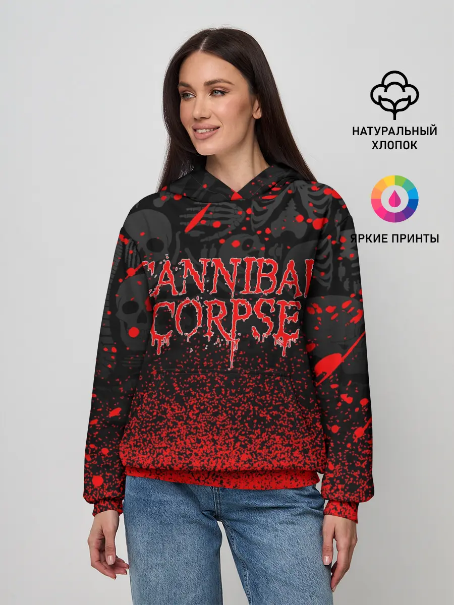 Женское худи / CANNIBAL CORPSE