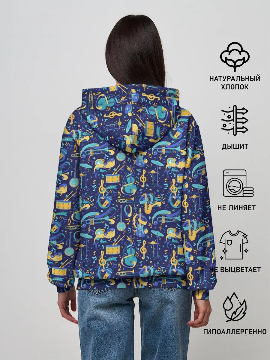 Женское худи / Джаз