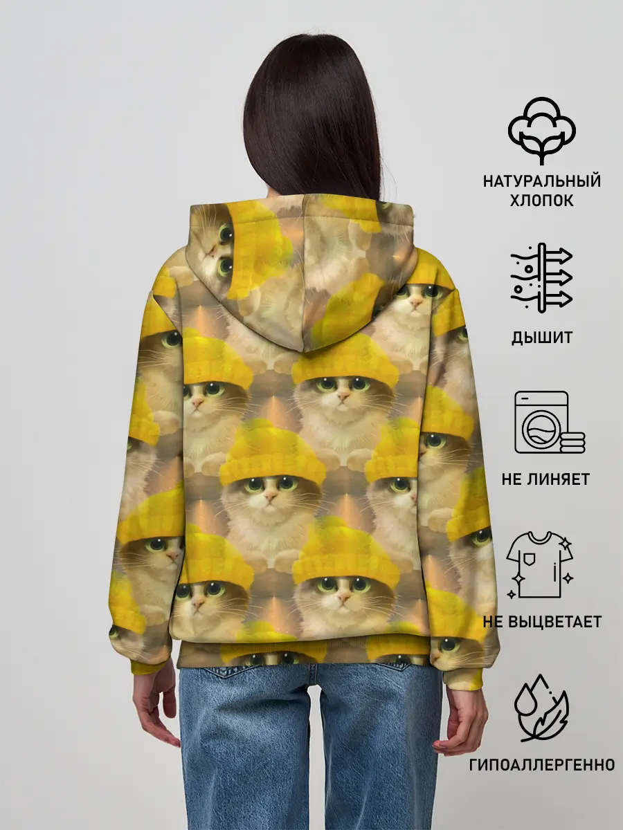 Женское худи / Котята