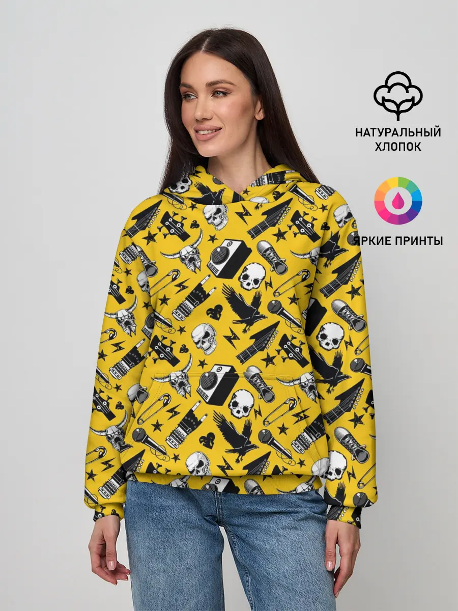 Женское худи / Рок