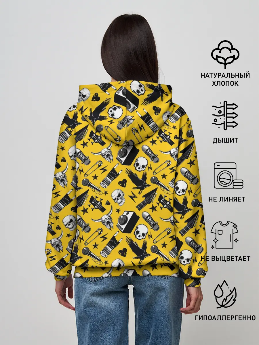 Женское худи / Рок