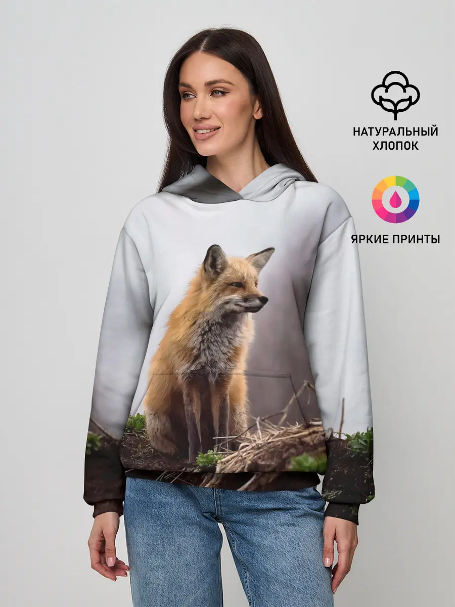 Женское худи / Лиса