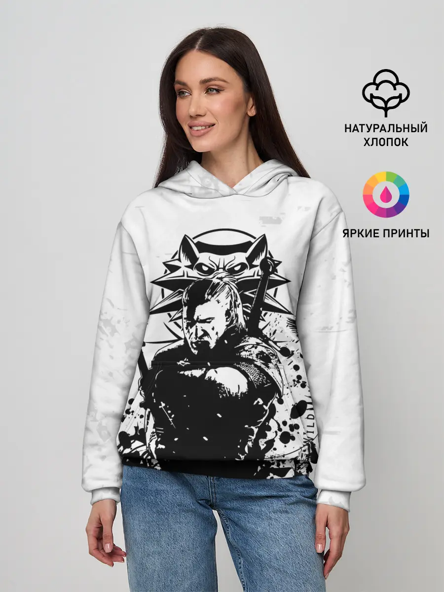 Женское худи / The Witcher 3 / Ведьмак 3