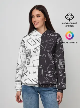 Женское худи / Гаджеты