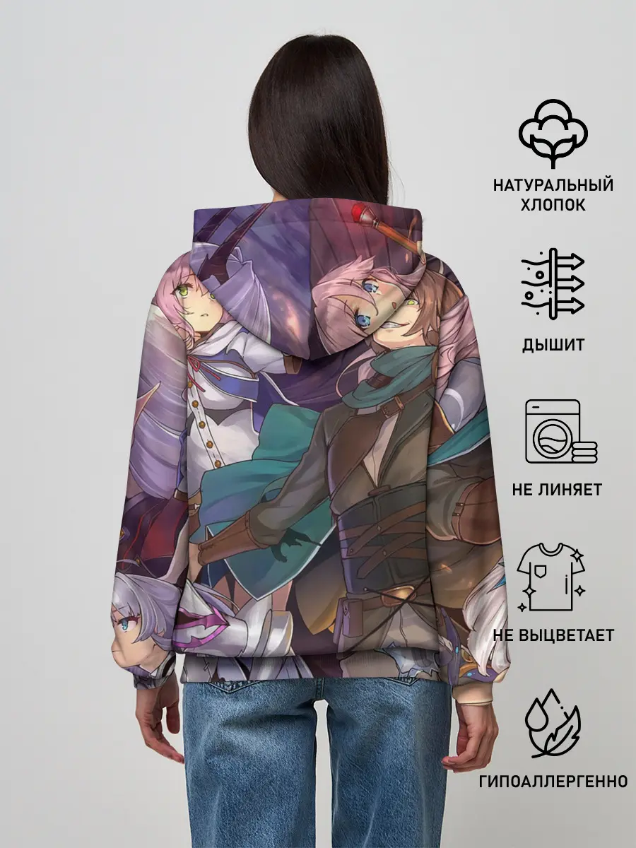 Женское худи / Kaifuku Jutsushi no Yarinaoshi